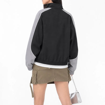 Nite Fury Zip Up Jacket Star Print